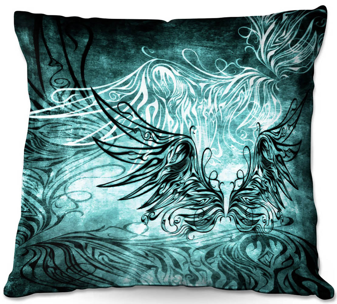 DiaNoche Designs Couch Bird Gothic Throw Pillow | Wayfair