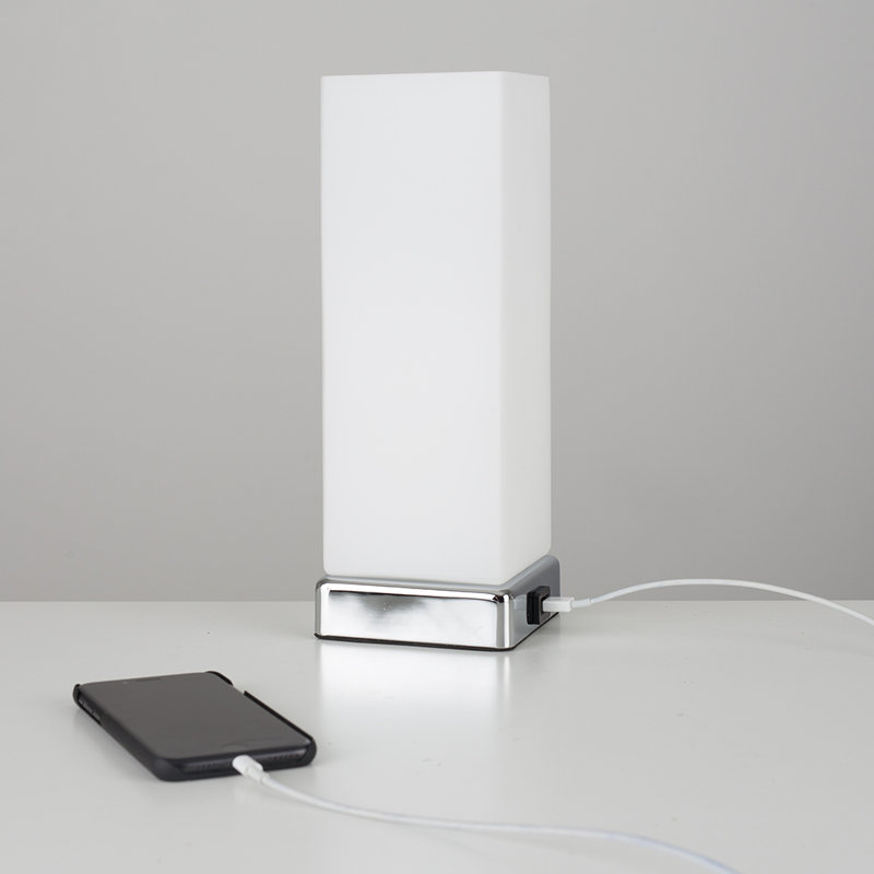 Linda Metal USB Table Lamp, No