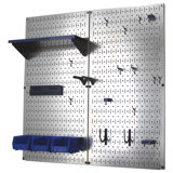Utility Tool Storage and Garage Pegboard Organizer 32"H x 32"W Kit