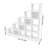 15-Cube Ladder Cube Storage Bookcase L-Shaped Corner Shelf-51225791-51225792