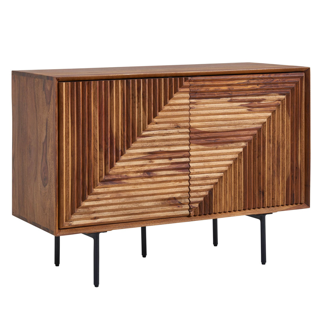 Sideboard Gromwell aus Massivholz 100 cm