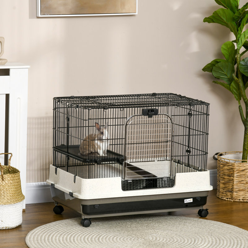 Cage Peabody avec rampe, Mini (H 26 po x l 31,5 po x P 20,75 po)
