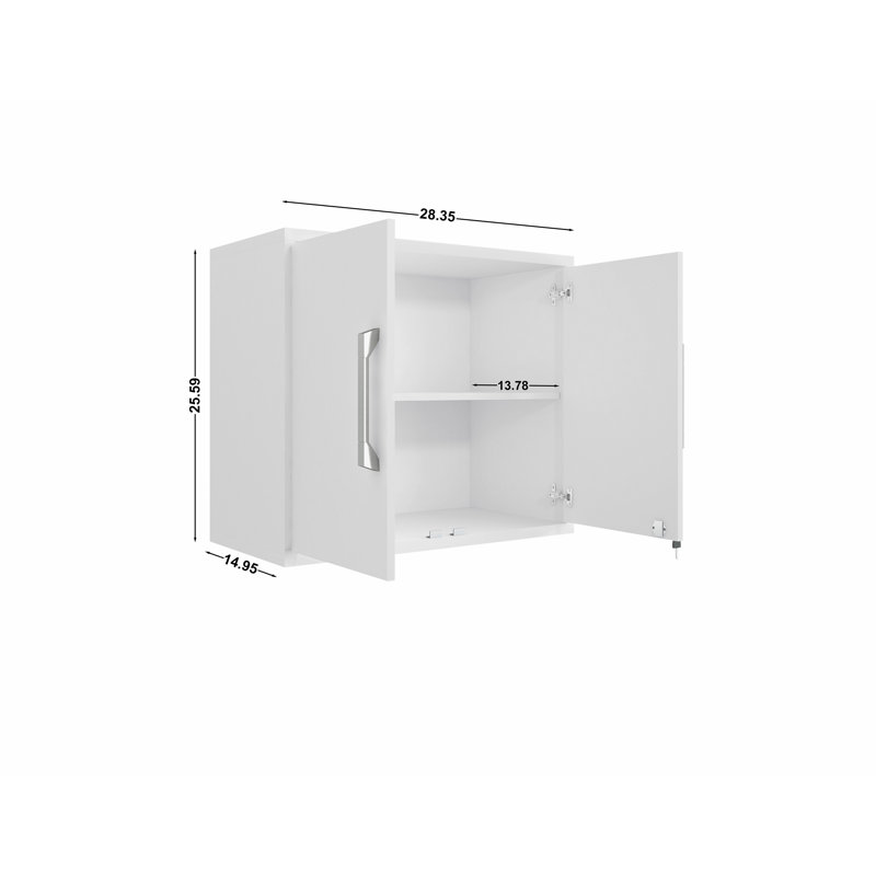 Aseem 3 Piece Storage System, White