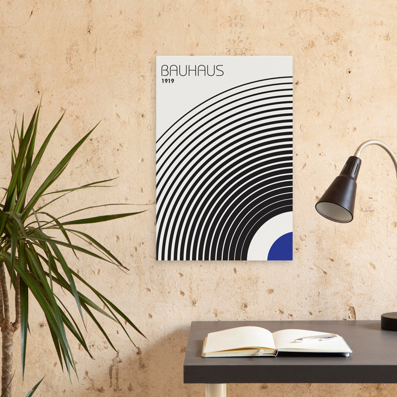 Bauhaus 4 - Design and Type Art moderne, H 24 po x l 16 po