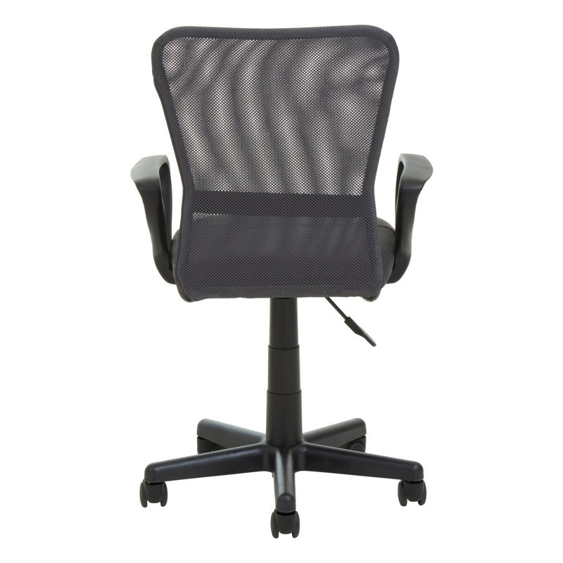 Mesh Desk Chair, Dark Grey