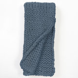 Cable Knit Throw Blanket