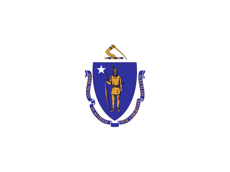 Massachusetts State, 24" H x 40" W