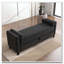 Banc rembourré en bois massif-312661326-312661324