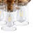 Lianabel 3-Light Gold Finish Dimmable Flush Mount Light