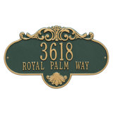 Rochelle 2-Line Wall Address Plaque