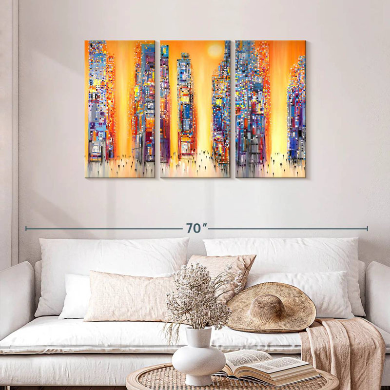 Avery Urban Sunset I, H 28 po x l 45 po