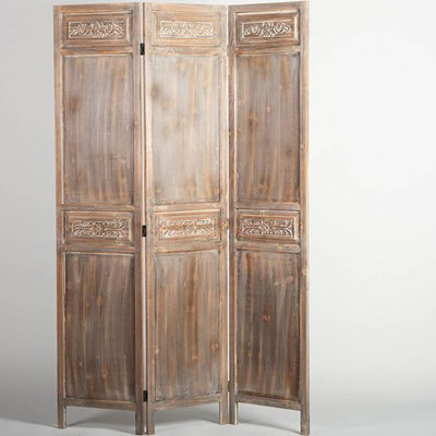 Paravent décoratif en bois