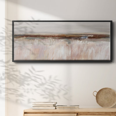 Guilded Field- Framed Canvas