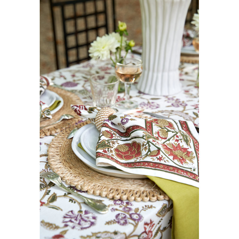 Louise 100% Cotton Square Napkins