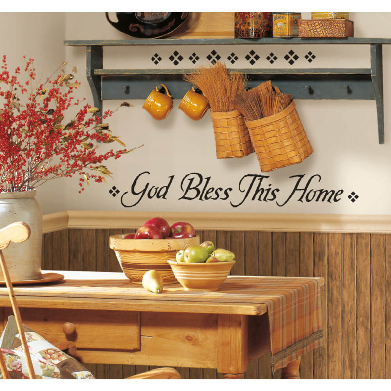 Non-Wall Damaging Wall Decal