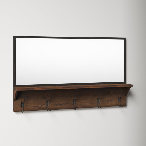 Modern & Contemporary Entryway Mirror Shelf