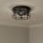 Lunden  13" Wide 3-Light Flush Mount-819189601