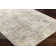 Everly Oriental Machine Made Power Loomed Polyester Area Rug in Taupe