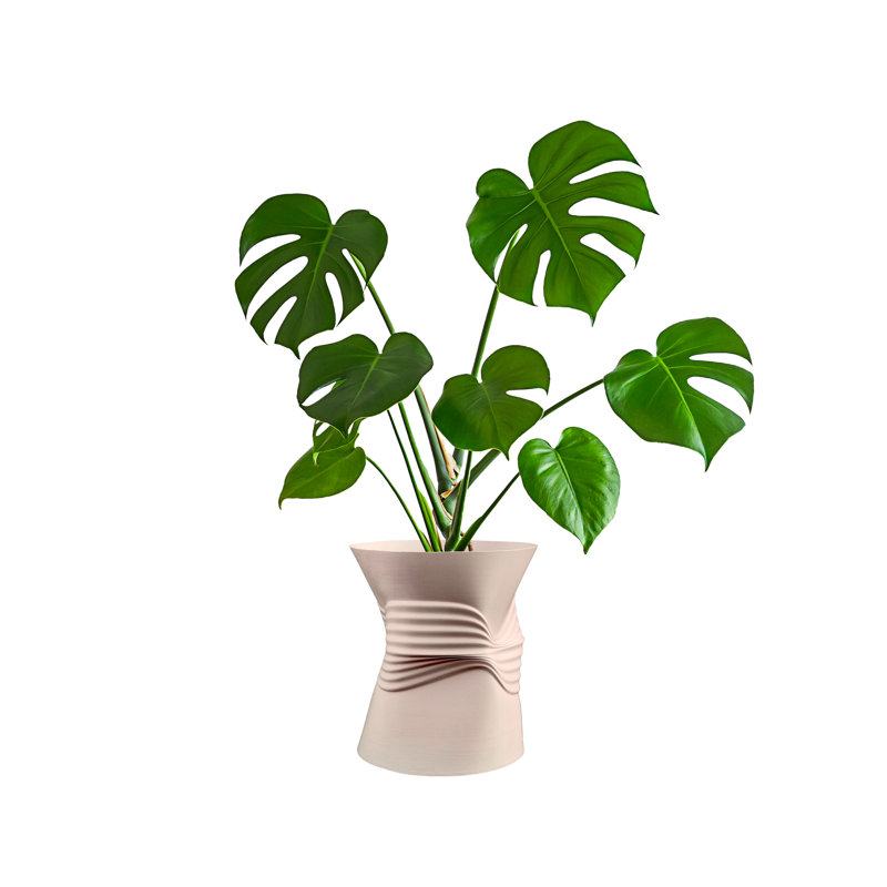 Jardinière Brent MidCentury Modern, Sable