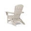 Chaise Adirondack avec repose-pieds POLYWOOD-110690446