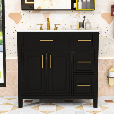 Meuble-lavabo moderne 36 "avec lavabo