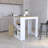 Stirling Kitchen Island With 1-Door Cabinet Push To Open System And Side Shelves