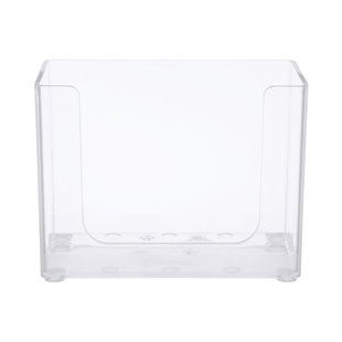 Kenney Storage Made Simple Drawer Organizer Bin, Clear