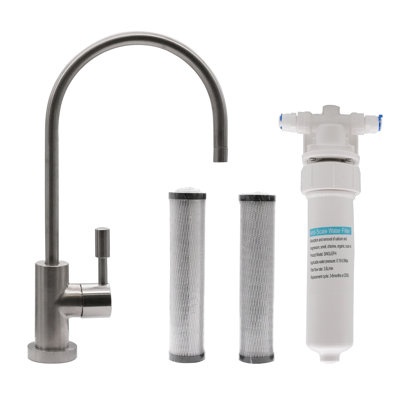 Westbrass Kitchen Faucet with Soap Dispenser
