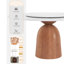 Round Dining Table With Lazy Susan Turntable Eco-Friendly And Scratch-Resistant For Dining Room Kitchen 6-8-589307851-589307852