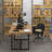 Adjustable Height Solid Wood Steel Standing Desk Converter-1291295926