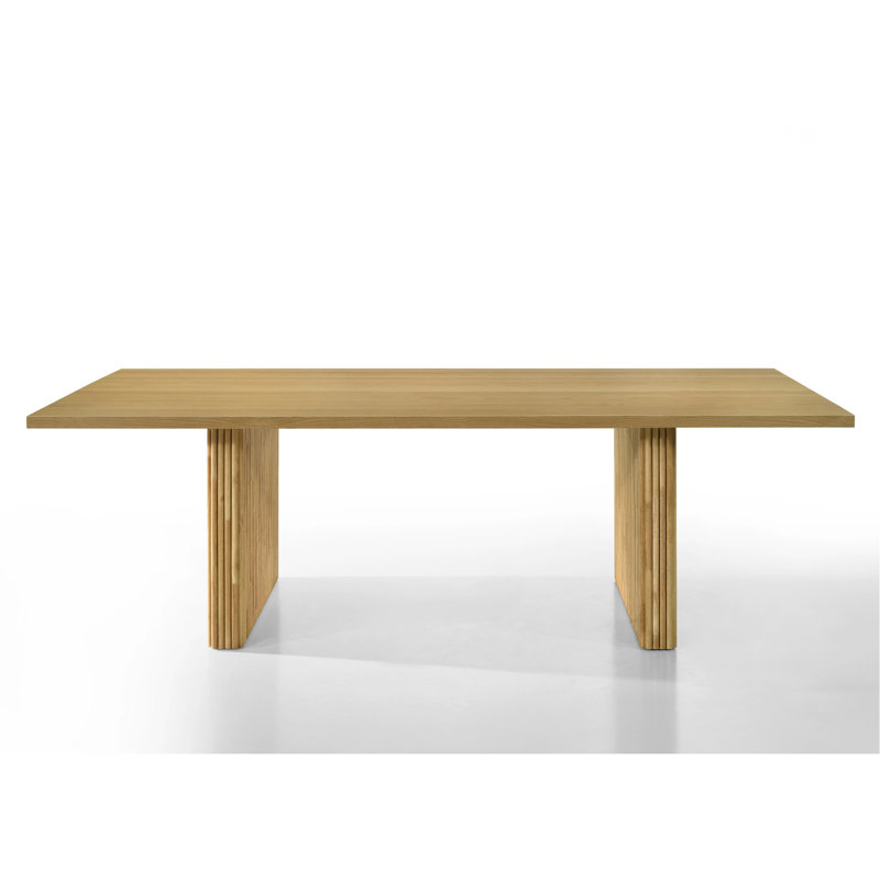 Natural Finish Dining Table