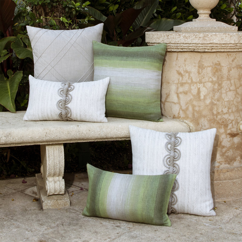 Dressage Lumbar Indoor/Outdoor Pillow Cover & Insert