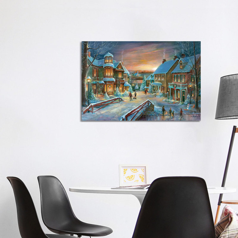 Home For The Holidays by Ruane Manning - Gallery-Wrapped Canvas Giclée on Canvas, 101.6 cm H x 66.04 cm W x 1.91 cm D, Canvas