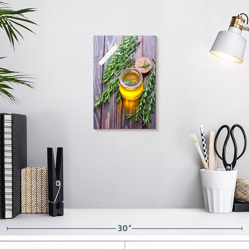 Yarlin Homemade Rosemary Oil, 12" H x 8" W