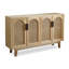 Buffets modernes en rotin simple tissé