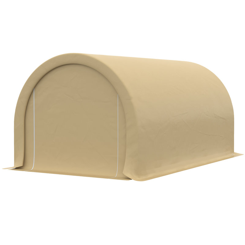 Outsunny 10' X 16' Carport, Beige