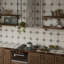 Kings Field 17-3 / 4 po X 17 3/4 po Carreau de porcelaine pour plancher et mur