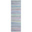Confetti Striped Handwoven Purple/Blue/Green Indoor / Outdoor Use Area Rug-55795890