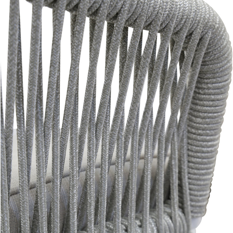 Miami Outdoor Dining Armchair, Echo Ash Sunbrella®
