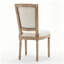 Ensemble de 2 chaises en bois massif French Country