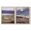 Moonrise, Namibie - reproduction encadrée de qualité supérieure - prête à être accrochée - aucun clou requis - aucun clou requis-1693521917-1693521919