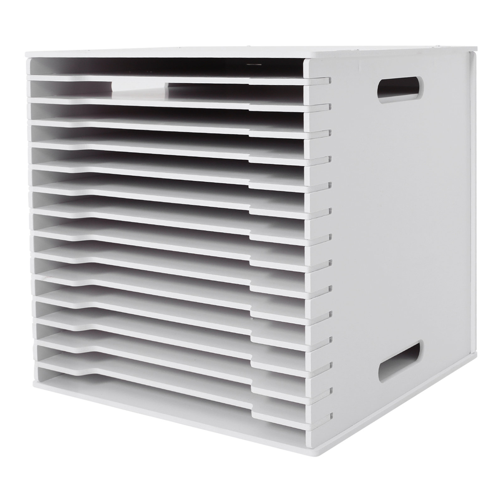 FRONG 15 Slots Desktop File Storage Cabinet For Home Office School ...