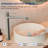 Single Hole Bathroom Faucet with Drain Assembly, Single Handle Bathroom Vessel Sink Faucet-124671808