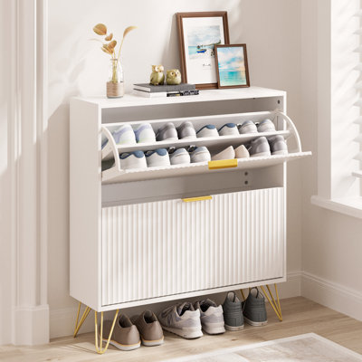 12 Pair Shoe Storage Cabinet