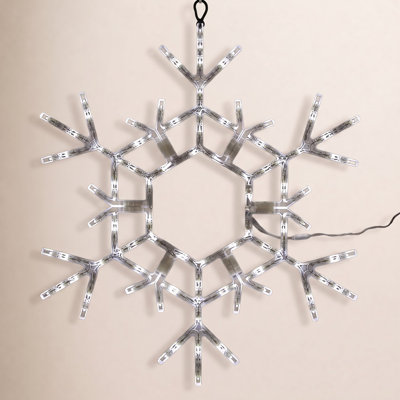 LED Folding Snowflake Lighted Display