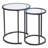 Byson Glass Top Nesting Tables
