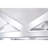 Ahnika 26 Inch Silver Chrome Finish 6 Light, 3 Blade Ceiling Fan with Remote