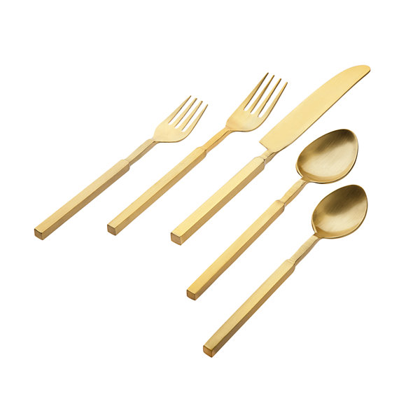 Cubit 20 Piece 18/10 Stainless Steel Flatware Set, Service for 4