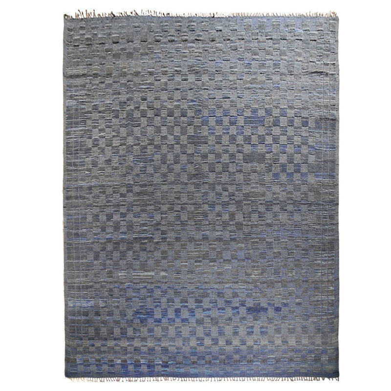 Tapis rectangulaire en laine 14 pi 6 po x 20 pi Rectangle