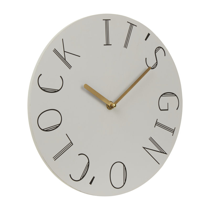 Nakita Wood Wall Clock